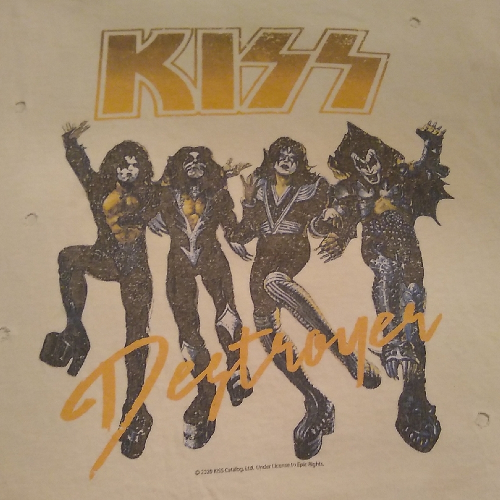 KISS Destressed T-Shirt
